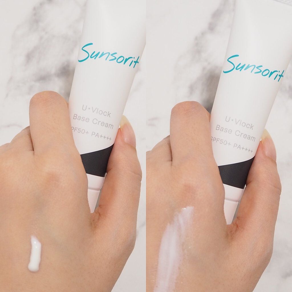 U・Vlockベースクリーム/サンソリット/化粧下地を使ったクチコミ(2枚目)
