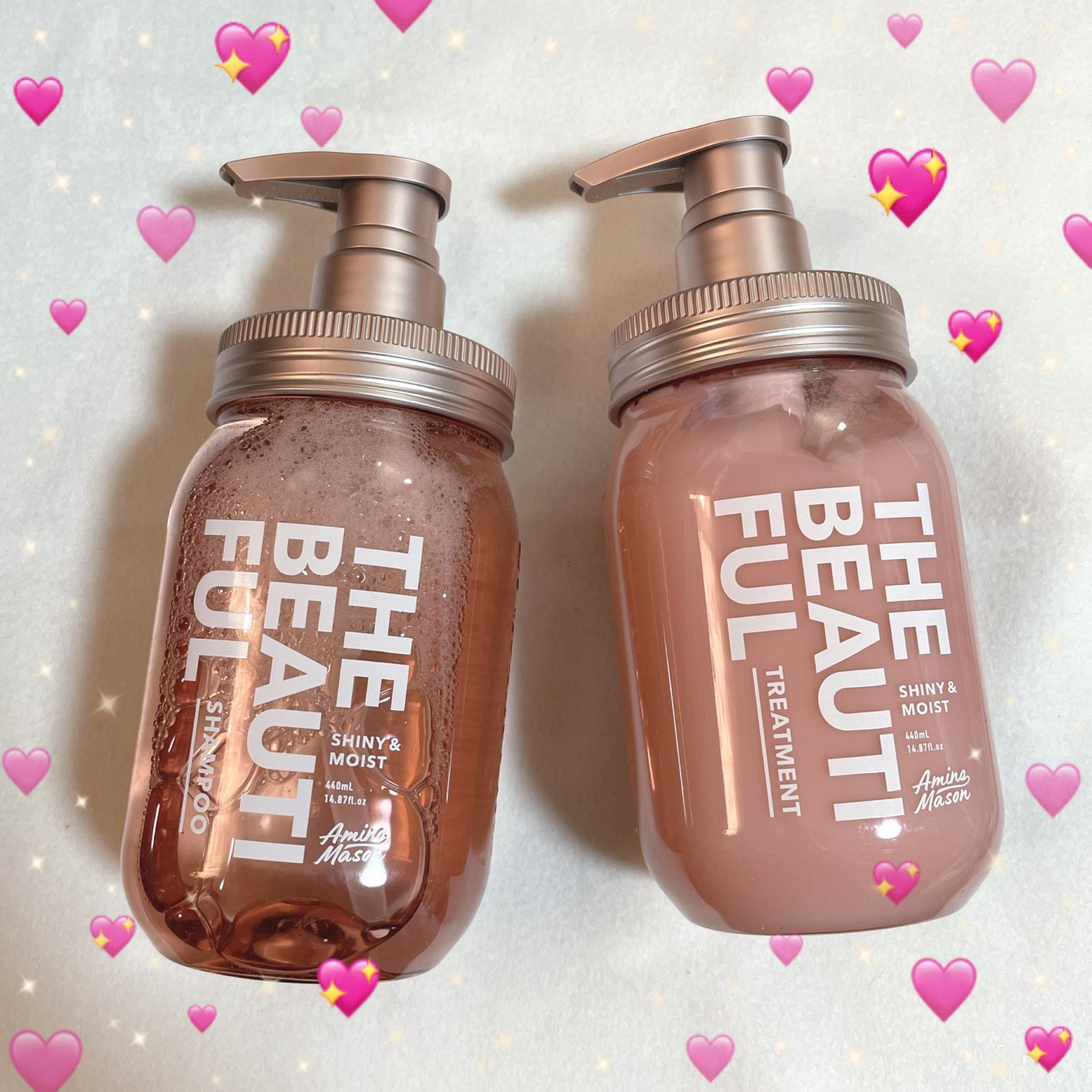 シャイニー&モイスト シャンプー/ヘアトリートメント/アミノメイソン/市販シャンプーを使ったクチコミ(1枚目)