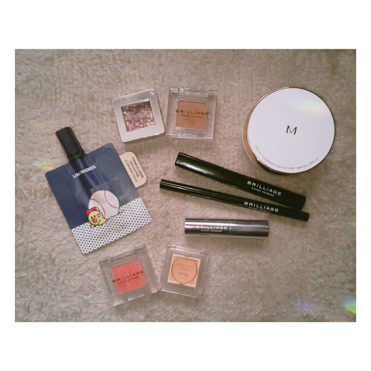 トゥインクルリキッドアイグリッター/VT/グリッターを使ったクチコミ（1枚目）