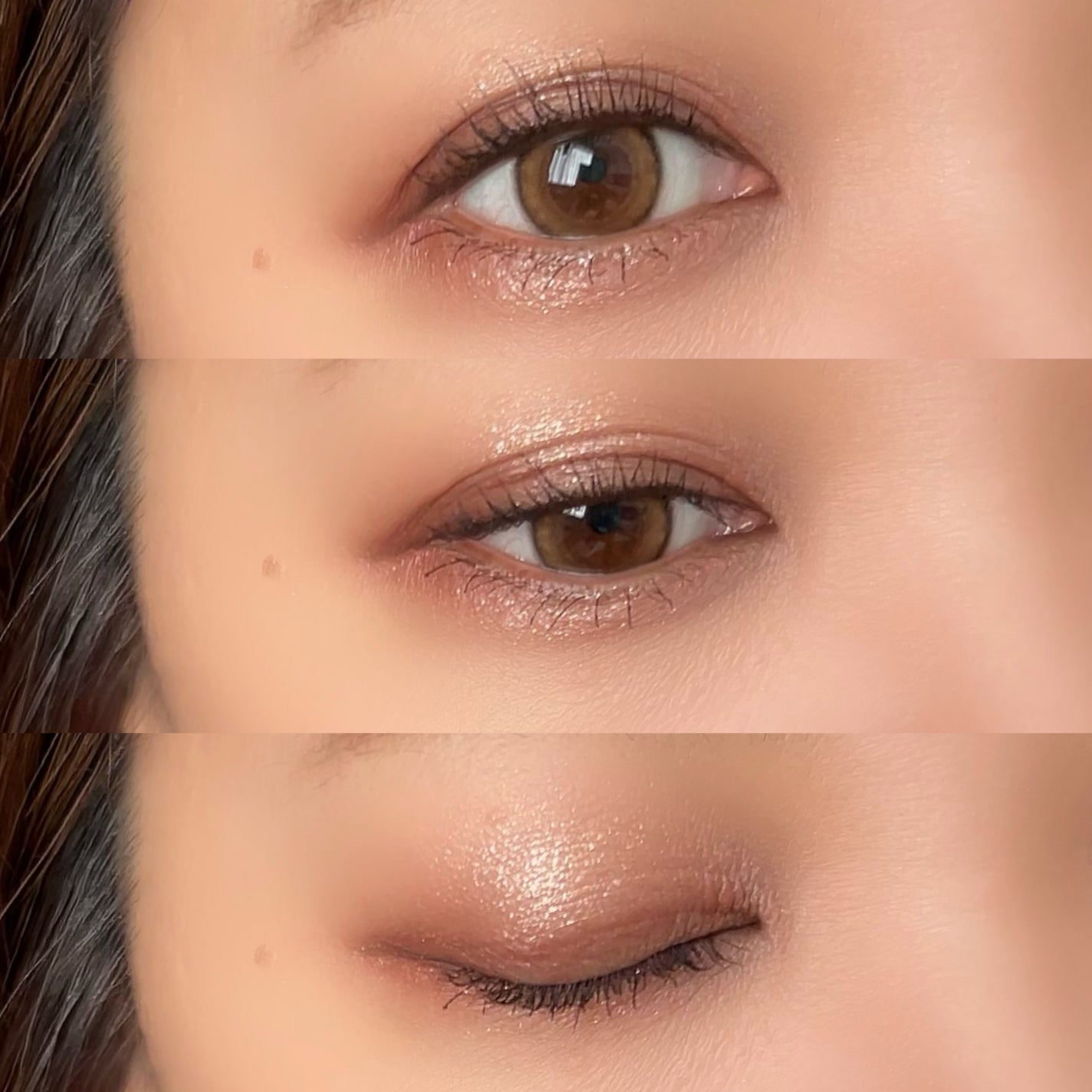 トーンアップアイシャドウ/CEZANNE/アイシャドウパレットを使ったクチコミ(5枚目)