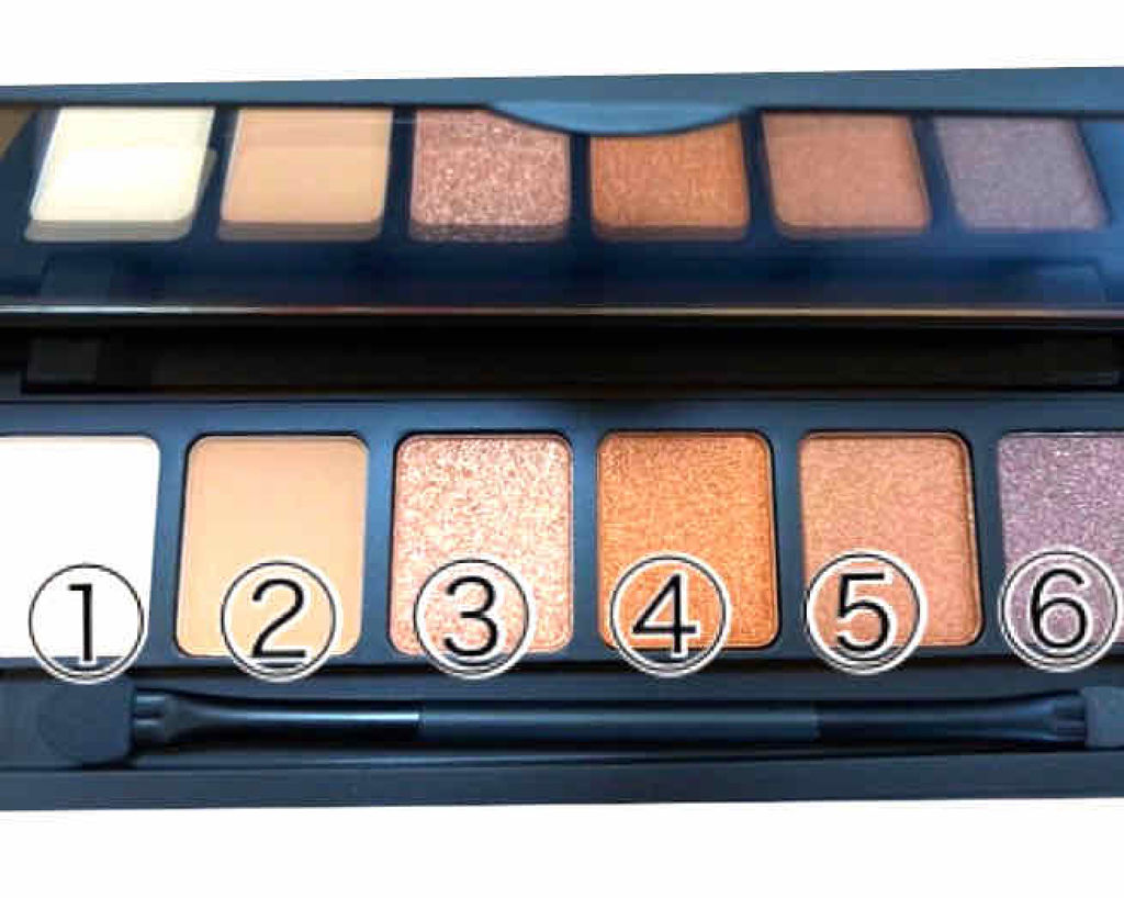 マイシャドウパレット Wine/play on make/アイシャドウパレットを使ったクチコミ（3枚目）