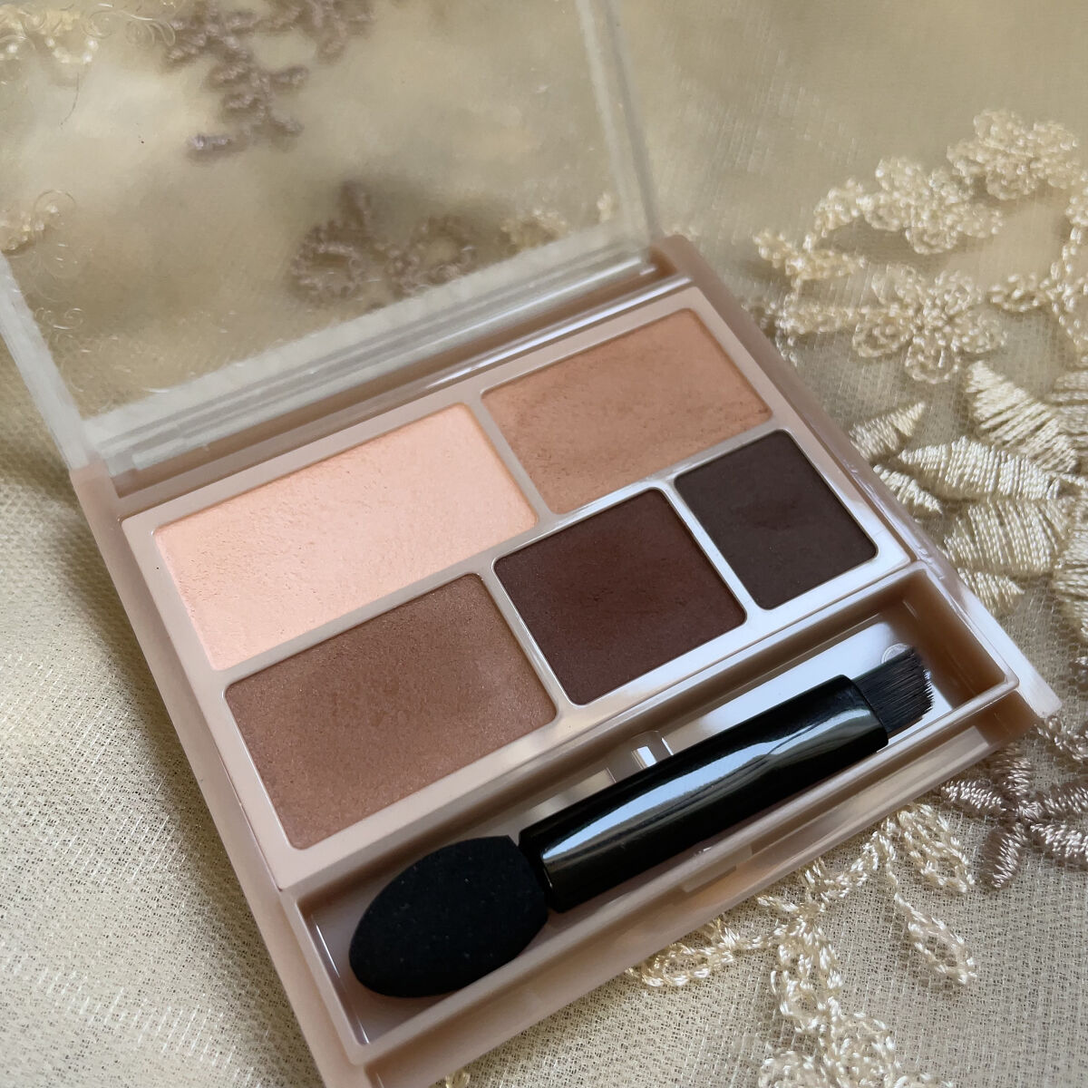 ジュエリーシャドウベール/キャンメイク/アイシャドウパレットを使ったクチコミ（2枚目）