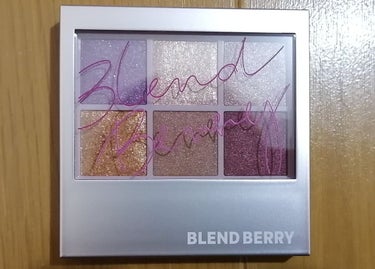 オーラクリエイション/BLEND BERRY/アイシャドウパレットを使ったクチコミ（1枚目）