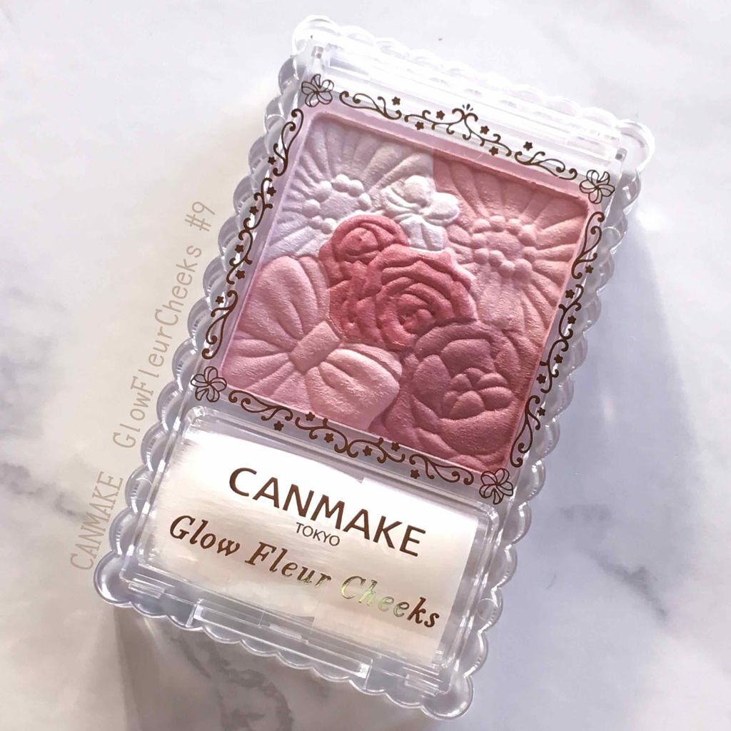 グロウフルールチークス/キャンメイク/パウダーチークを使ったクチコミ(1枚目)