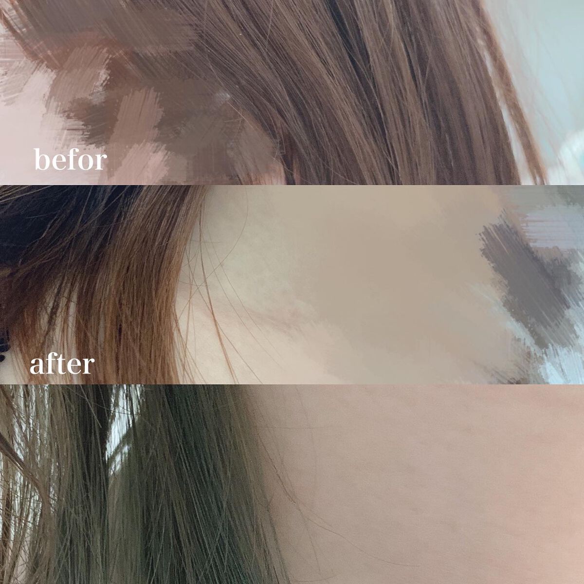 ボンディング・カラーマスク グラビティブルー/got2b/ヘアカラーを使ったクチコミ（2枚目）