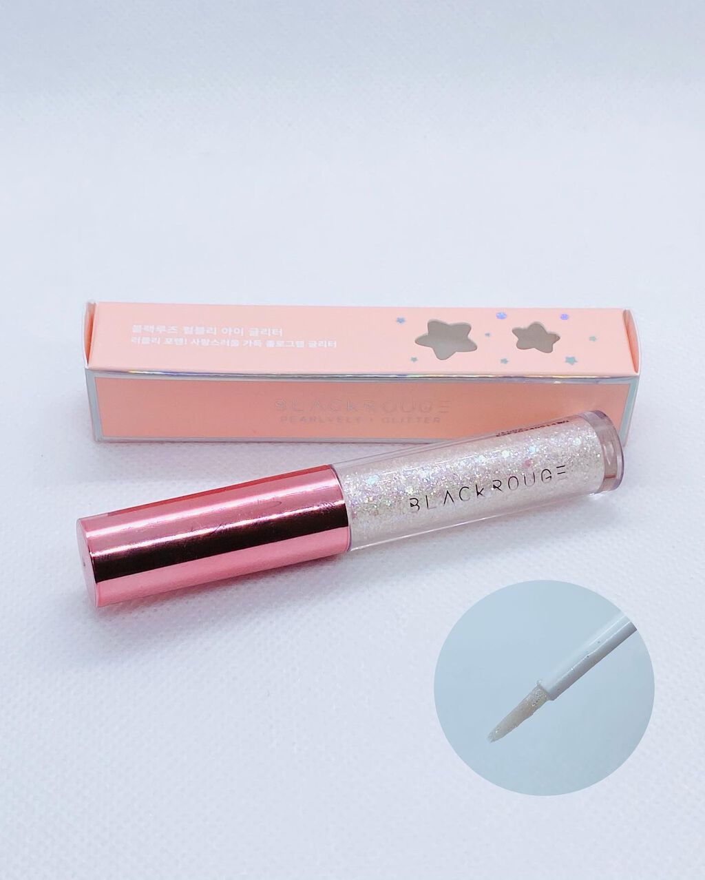 パールブリーアイグリッター/BLACK ROUGE/グリッターを使ったクチコミ(2枚目)