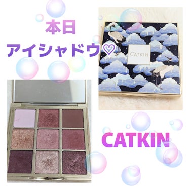 長相思シリーズ 9色アイシャドウパレット/CATKIN/パウダーアイシャドウを使ったクチコミ（1枚目）