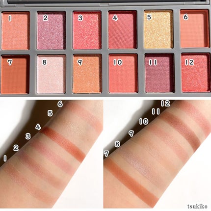 アイシャドウパレット/and U/アイシャドウパレットを使ったクチコミ(4枚目)