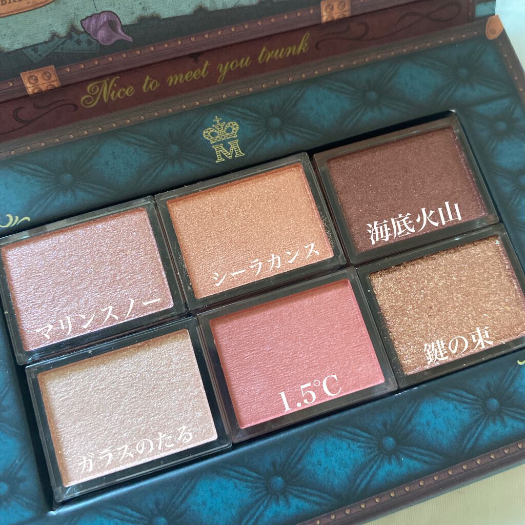 ナイストゥミーチュートランク/MAJOLICA MAJORCA/アイシャドウパレットを使ったクチコミ(3枚目)