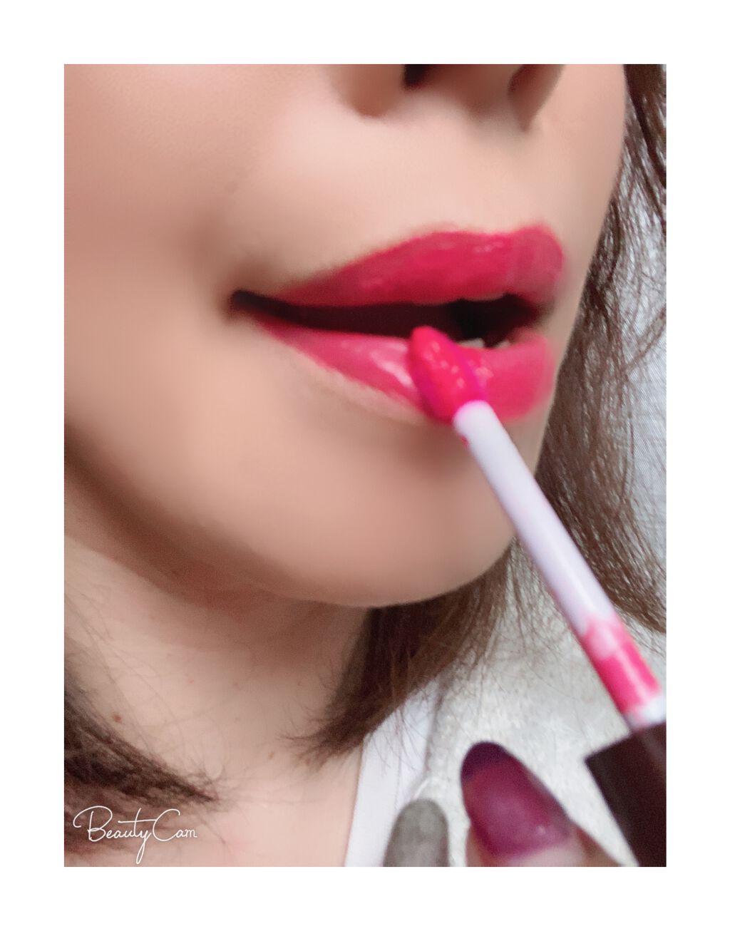 シアーマットティントプランパー/ピュレア/リップティントを使ったクチコミ(5枚目)