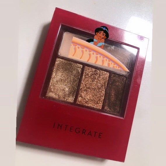 アクセントカラーアイズ CC/インテグレート/アイシャドウパレットを使ったクチコミ(4枚目)