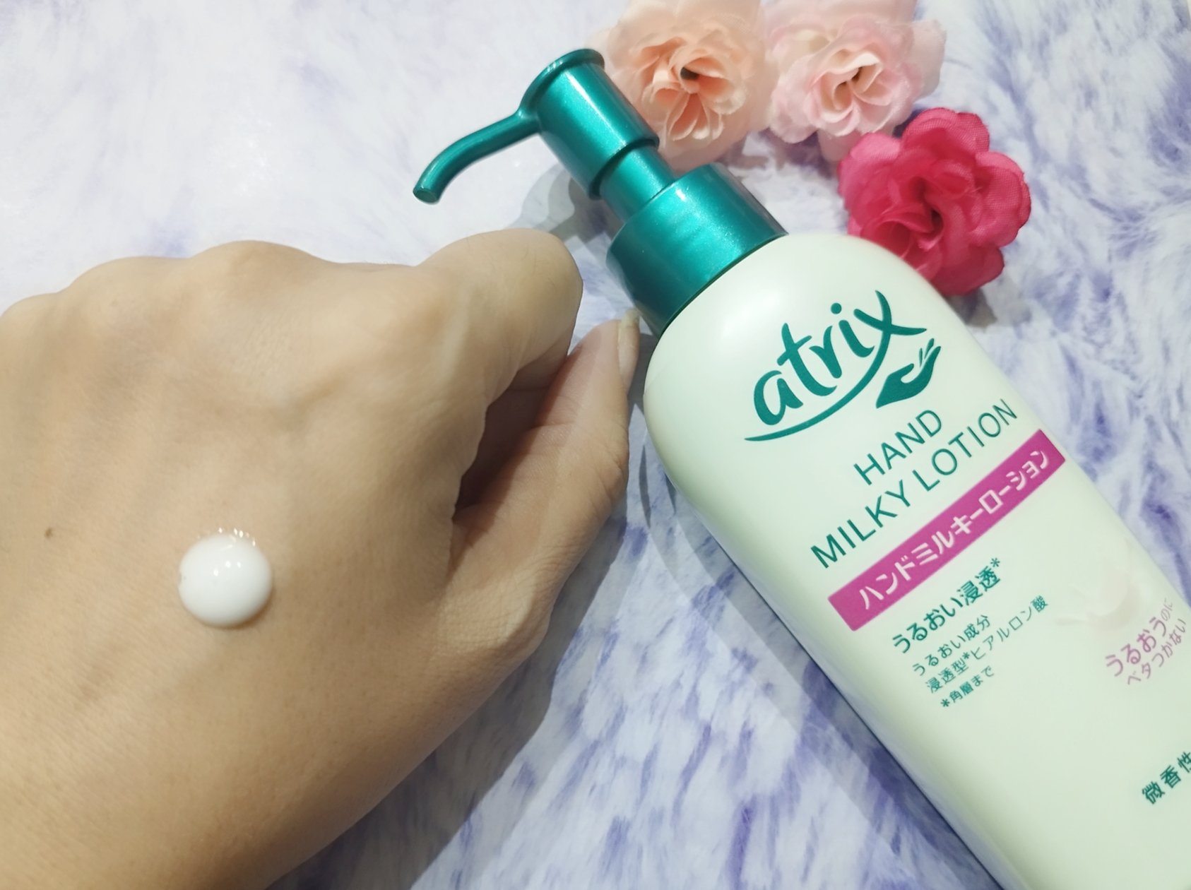 ハンドミルキーローション/アトリックス/ハンドクリームを使ったクチコミ（2枚目）