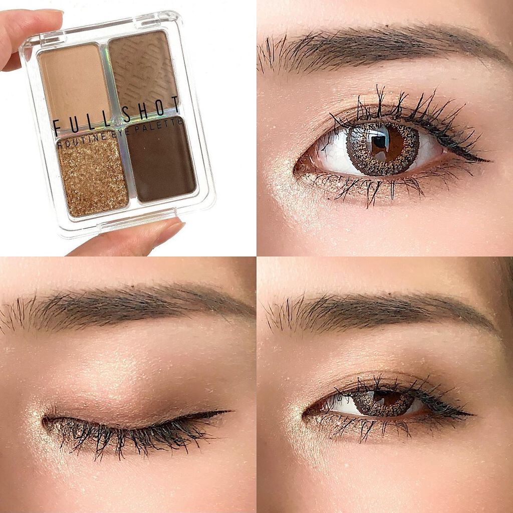 フルショット ルーティーン アイパレット/A’pieu/アイシャドウパレットを使ったクチコミ（1枚目）