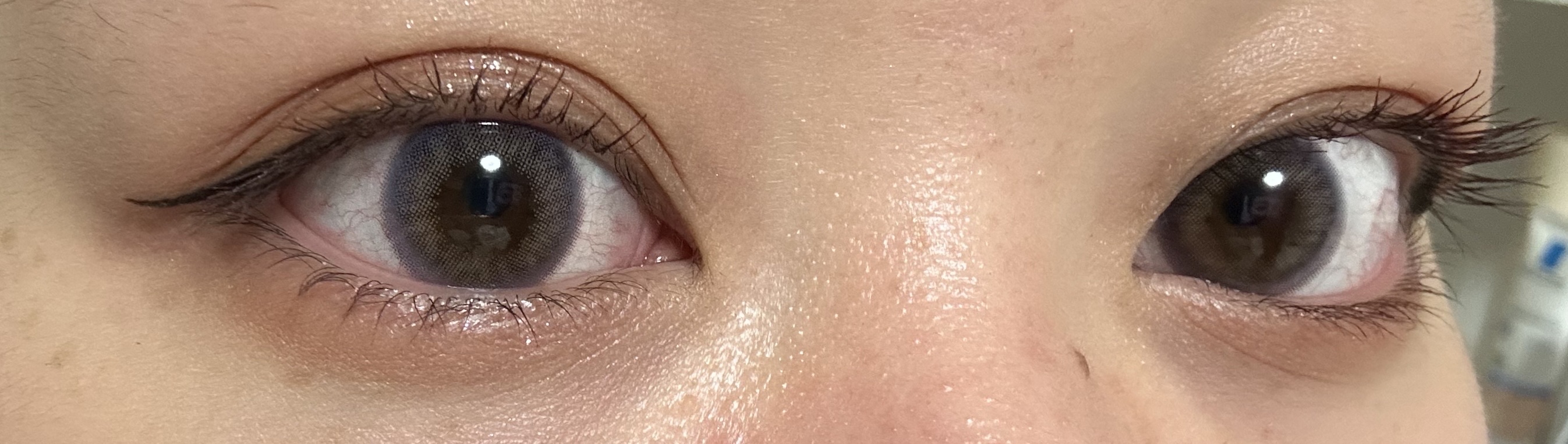 TOPARDS 1day アメジスト（限定色）/TOPARDS/ワンデー（１DAY）カラコンを使ったクチコミ（2枚目）