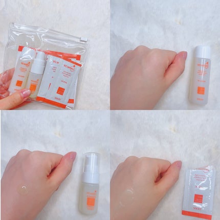 VCスターターセット/VCシリーズ/スキンケアキットを使ったクチコミ(3枚目)