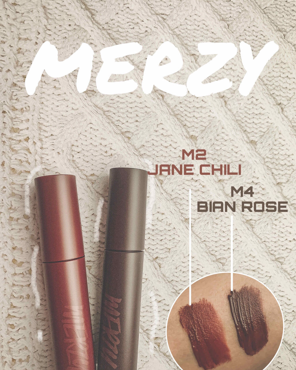 バイト ザ ビート メロウ ティント/MERZY/リップティントを使ったクチコミ（1枚目）