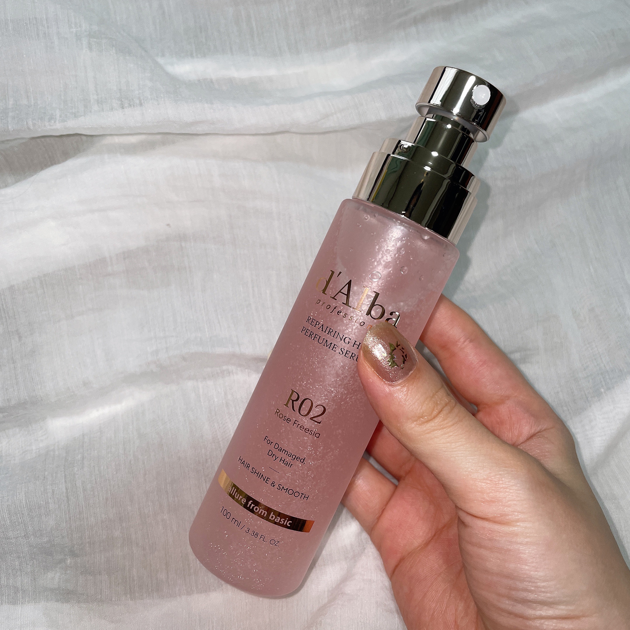 プロフェッショナルリペアリングヘアパヒュームセラム/ダルバ/ヘアミストを使ったクチコミ（2枚目）