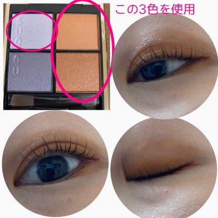 シグニチャー カラー アイズ/SUQQU/アイシャドウパレットを使ったクチコミ(4枚目)