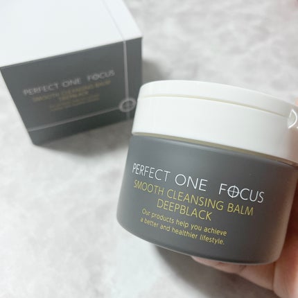 パーフェクトワンフォーカス スムースクレンジングバーム ディープブラック/PERFECT ONE FOCUS/クレンジングバームを使ったクチコミ(1枚目)