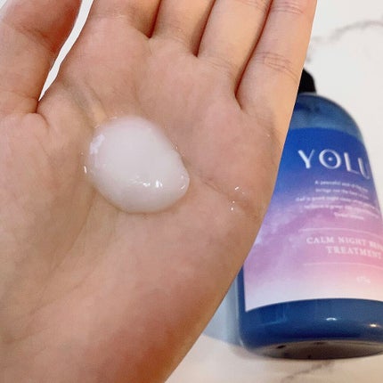 カームナイトリペアシャンプー/トリートメント/YOLU/市販シャンプーを使ったクチコミ(3枚目)