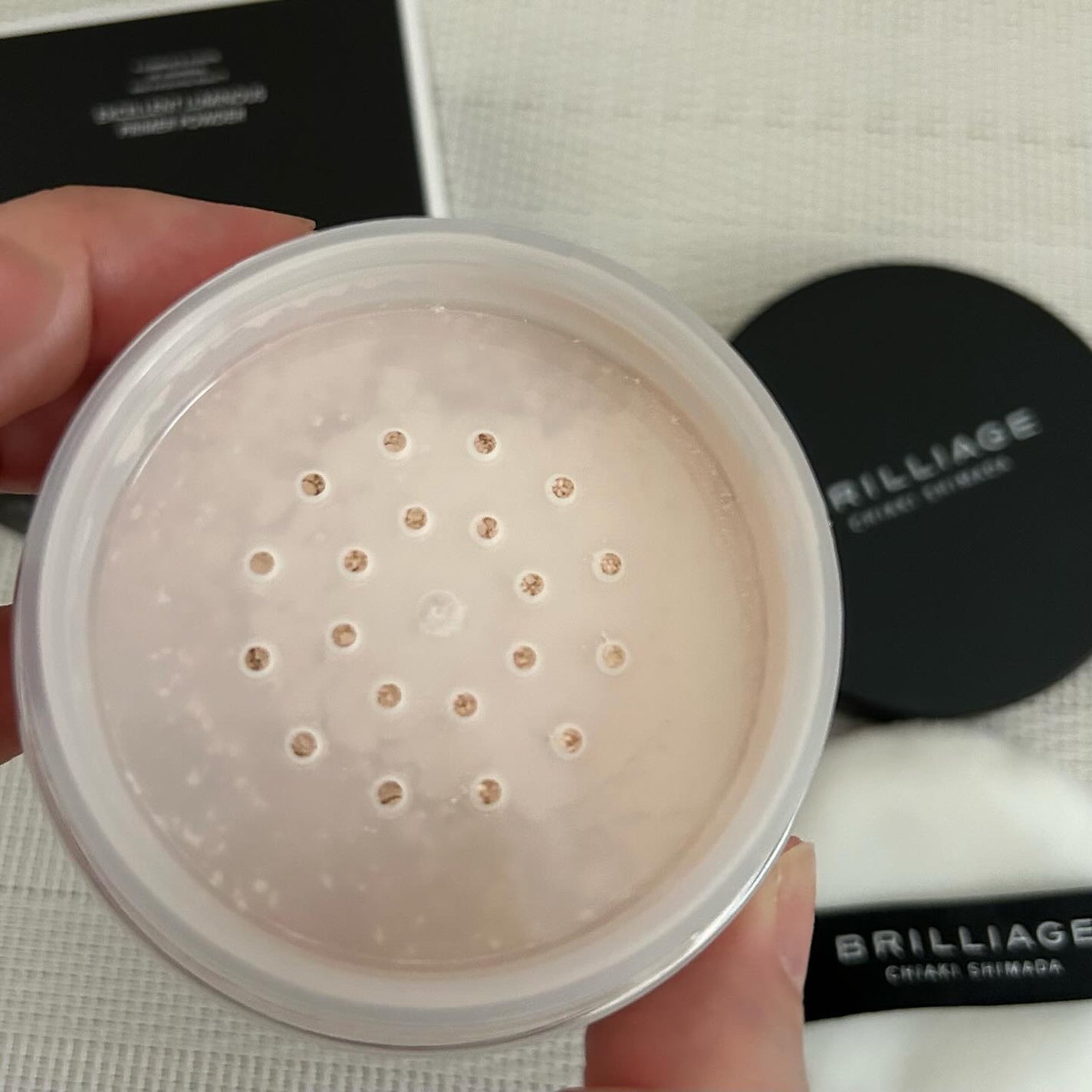 エクセレント ルミナス グロウパウダー /ブリリアージュ/ルースパウダーを使ったクチコミ(4枚目)