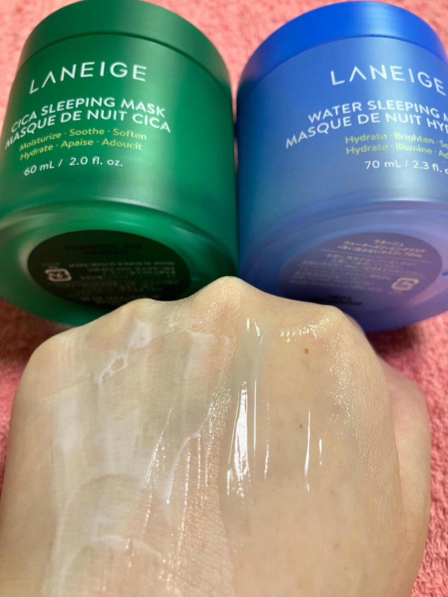 シカスリーピングマスク/LANEIGE/フェイスクリームを使ったクチコミ(2枚目)