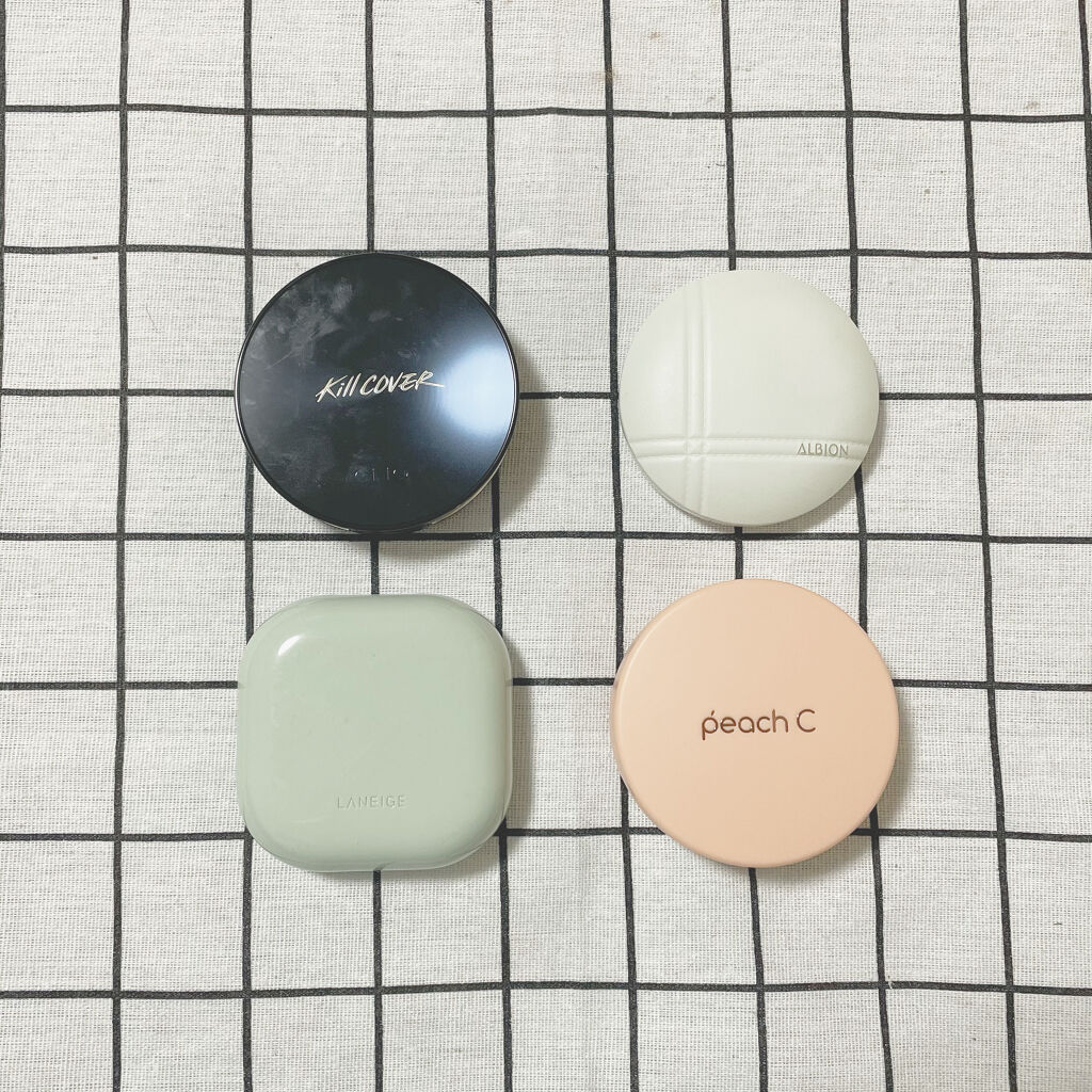 ハニーピーチグロウ クッション/Peach C/クッションファンデーションを使ったクチコミ（1枚目）