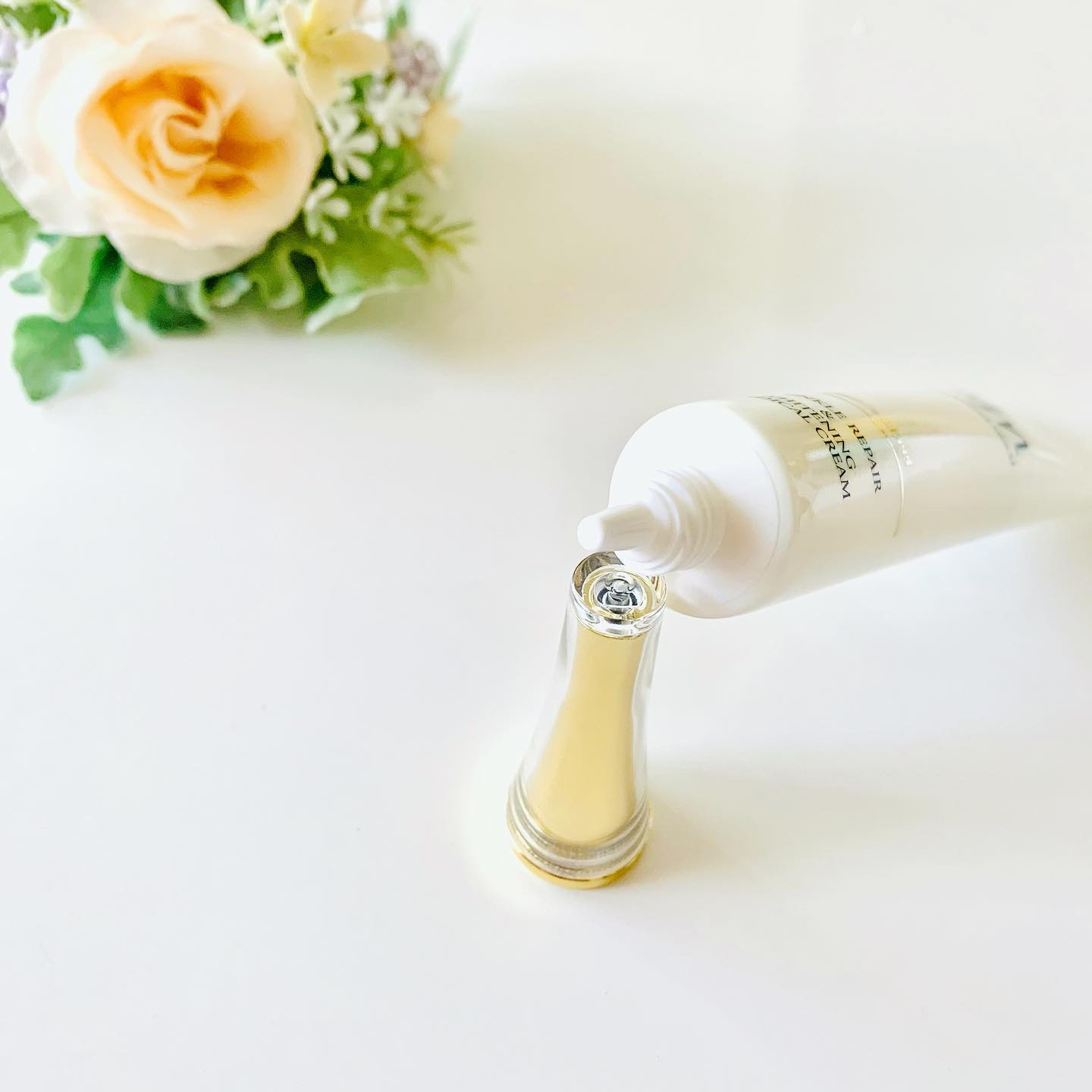 リンクルリペア&ホワイトニング メディカルクリーム/ハダメキミライ/アイケア・アイクリームを使ったクチコミ（3枚目）