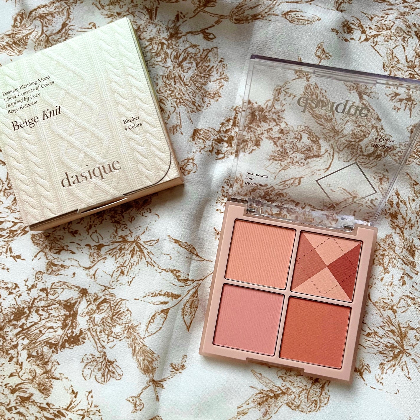 ブレンディングムードチーク/dasique/パウダーチークを使ったクチコミ(1枚目)