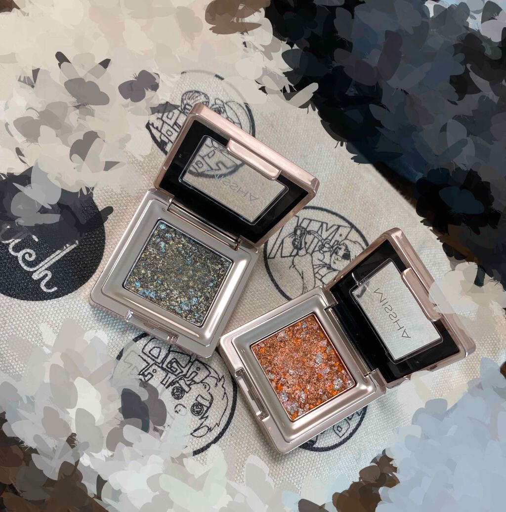 グリッタープリズム シャドウ/MISSHA/グリッターを使ったクチコミ（1枚目）