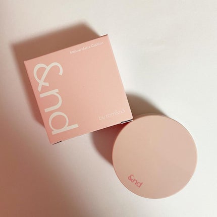 アンドバイロムアンド メロウマットクッション BE01 ピュア/&nd by rom&nd/クッションファンデーションを使ったクチコミ(2枚目)