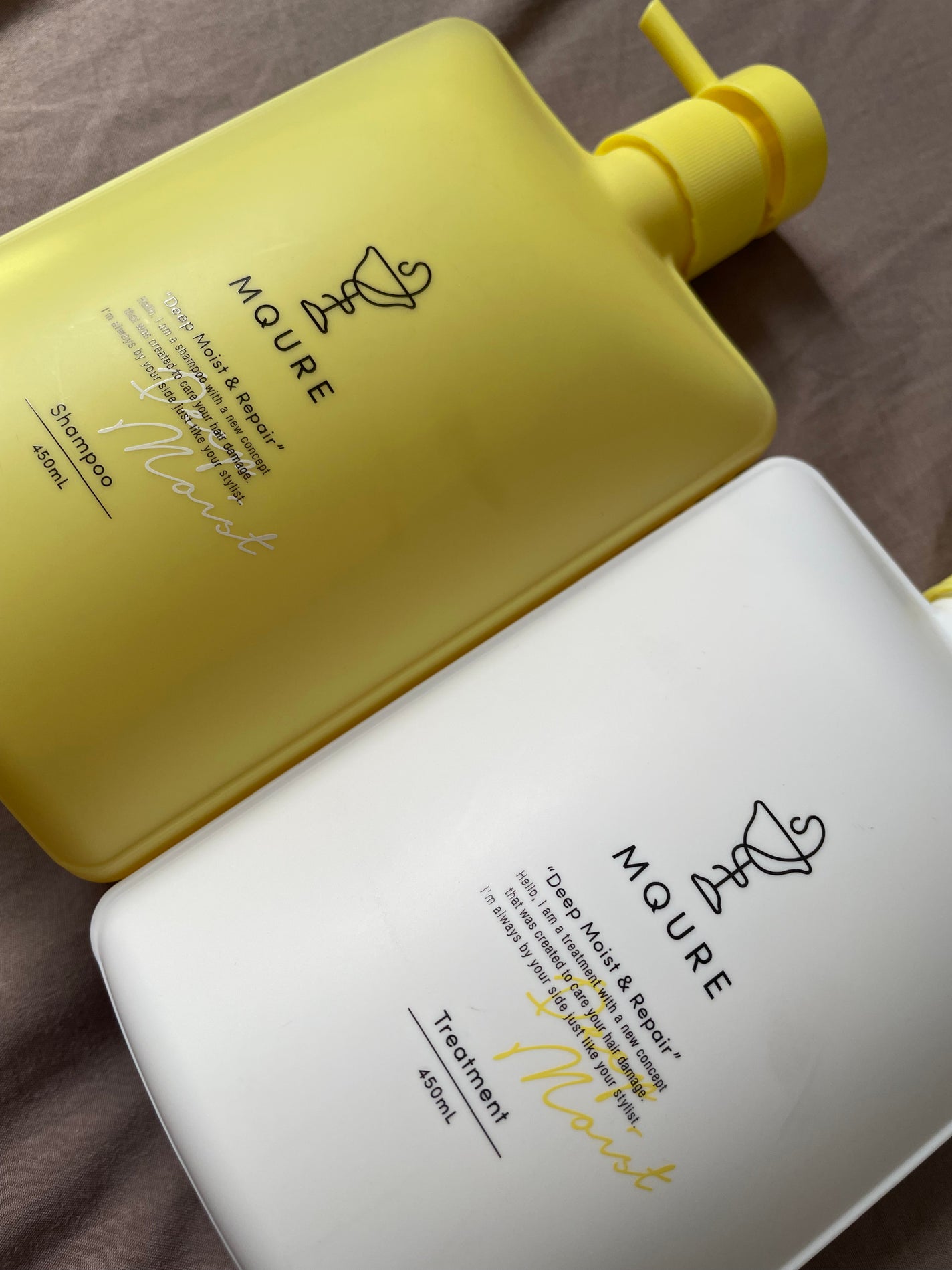 Deep Moist&Repair シャンプー / トリートメント/MQURE/市販シャンプーを使ったクチコミ(1枚目)