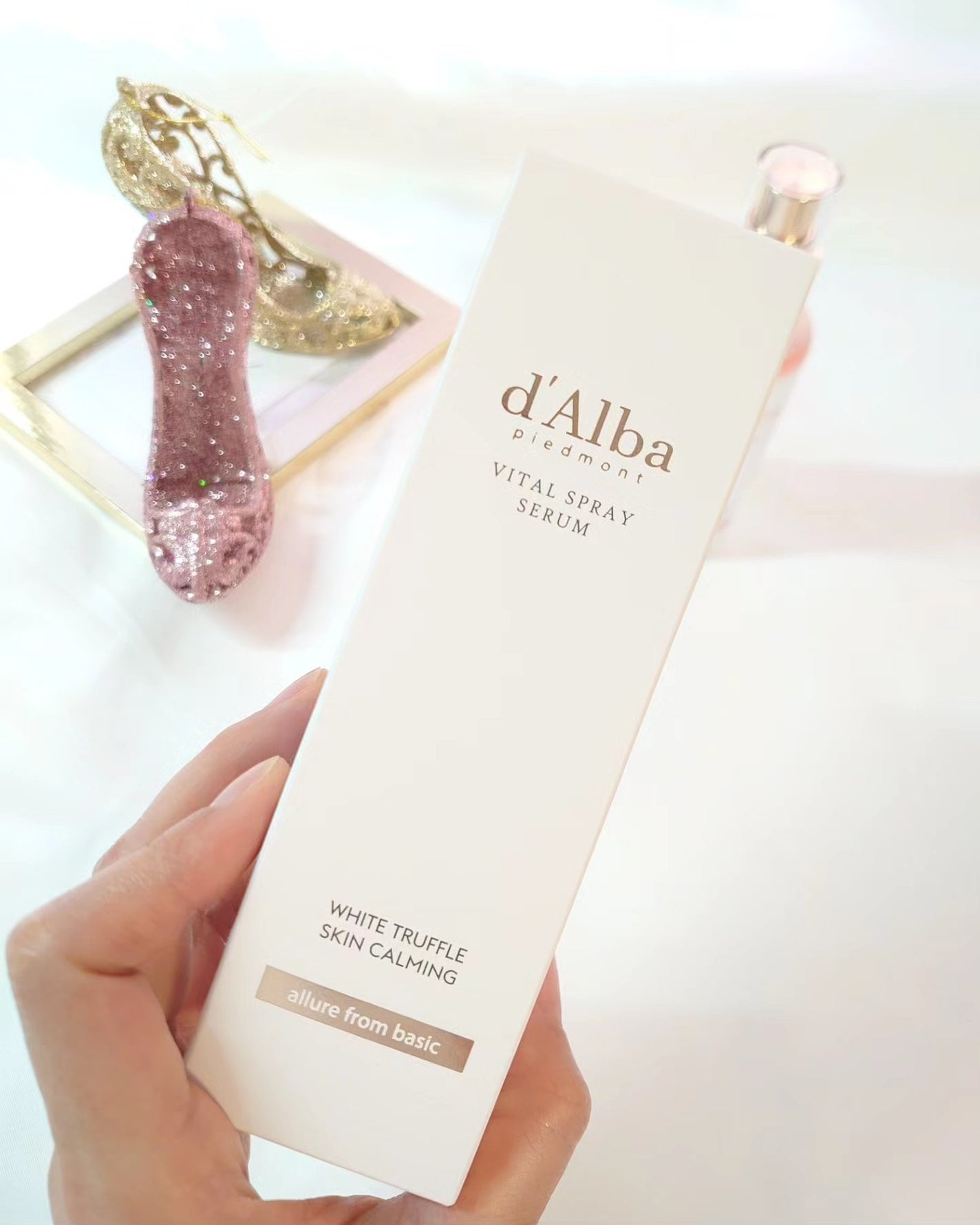 ダルバ ホワイトトリュフバイタルスプレーセラム/ダルバ/ミスト状化粧水を使ったクチコミ(6枚目)