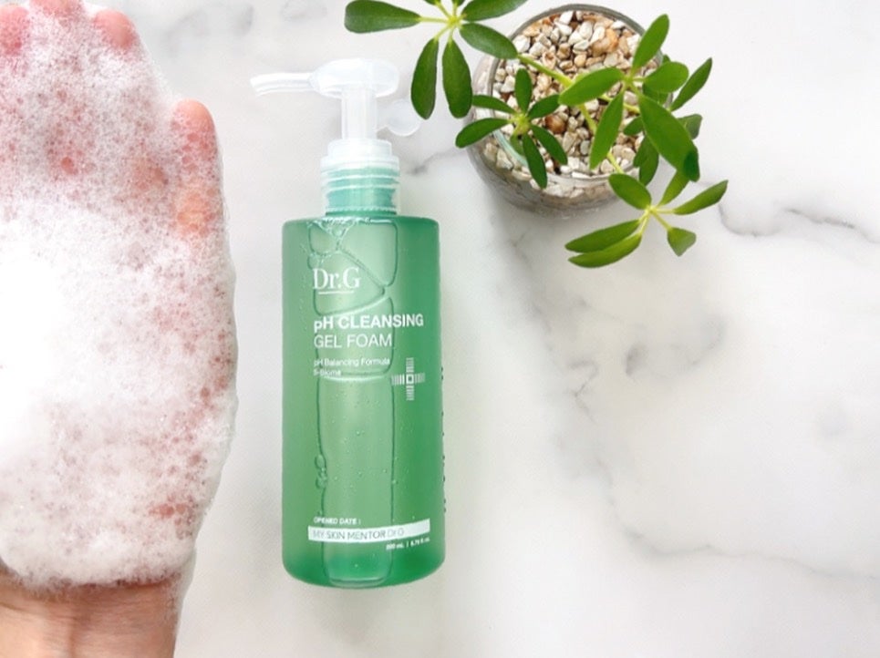 弱酸性クレンジングジェルフォーム/Dr.G/その他洗顔料を使ったクチコミ(3枚目)