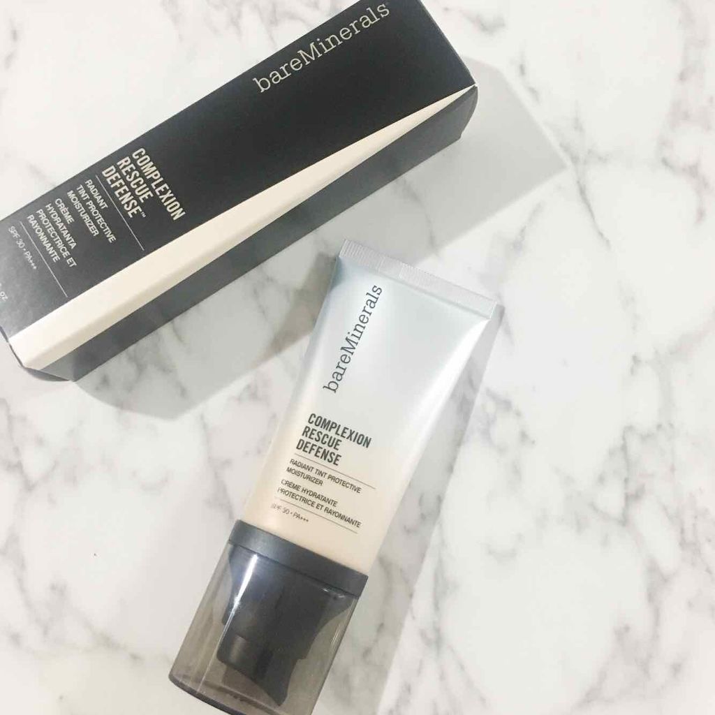 CR ディフェンス モイスチャライザー/bareMinerals/化粧下地を使ったクチコミ(1枚目)