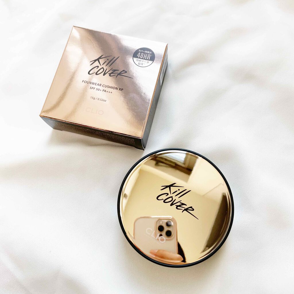 キル カバー ファンウェア クッション エックスピー/CLIO/クッションファンデーションを使ったクチコミ（1枚目）