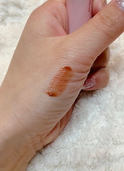 アンドバイロムアンド グラッシーボムティント/&nd by rom&nd/リップティントを使ったクチコミ(4枚目)