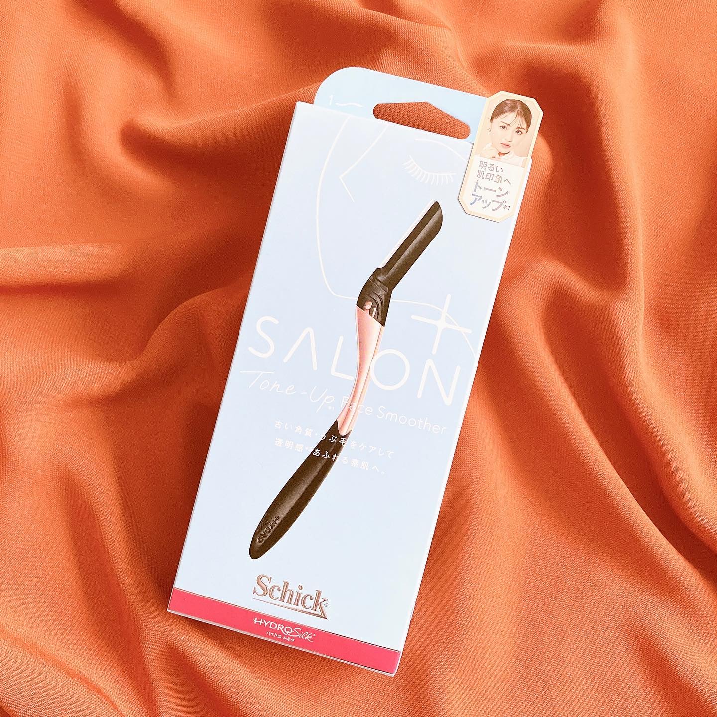 サロンプラス トーンアップ フェイススムーサー ホルダー（刃付き）/サロンプラス/シェーバーを使ったクチコミ（1枚目）