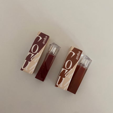 クチュールリップティントグレイズ スモークド/espoir/リップティントを使ったクチコミ(1枚目)