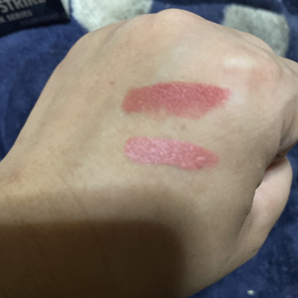 ジューシー マット ロングウェア リップスティック ガット ビーチ/Too Faced/口紅を使ったクチコミ（2枚目）