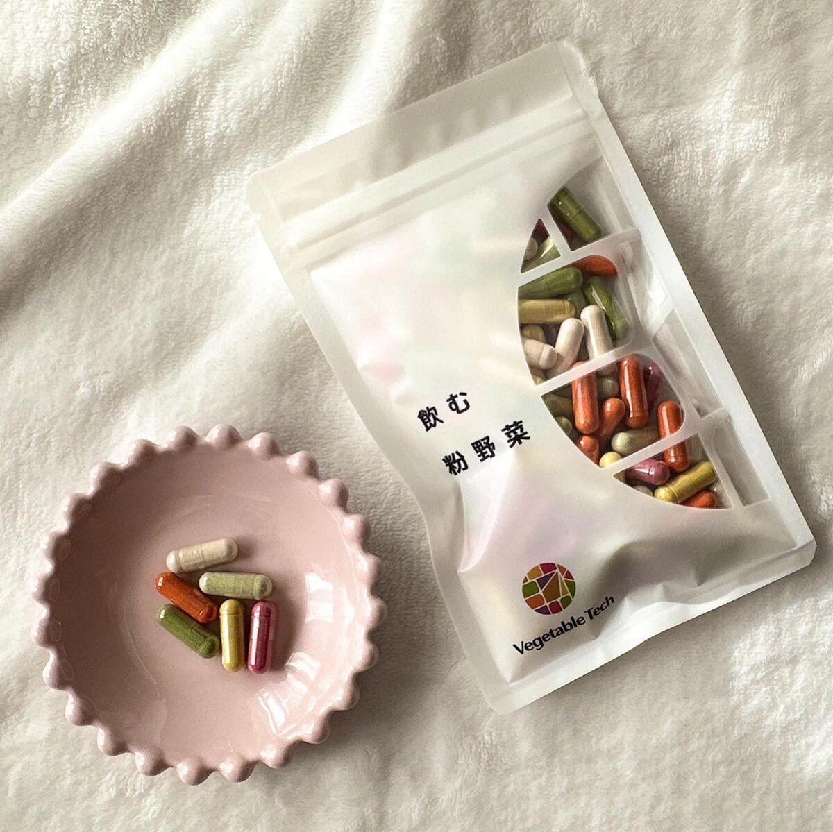 飲む粉野菜/ベジタブルテック/健康サプリメントを使ったクチコミ(7枚目)