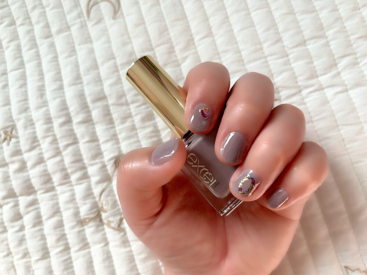 エクセル ネイルポリッシュ N/excel/マニキュアを使ったクチコミ（3枚目）