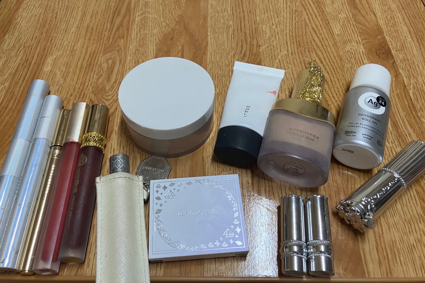 ナイロン手付ポーチ/無印良品/化粧ポーチを使ったクチコミ(1枚目)