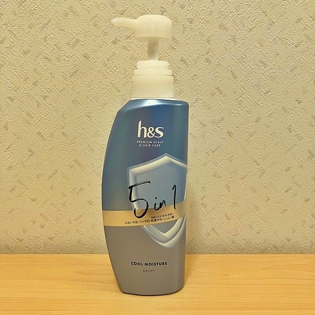 5in1クールモイスチャーシャンプー/コンディショナー/h&s/市販シャンプーを使ったクチコミ(2枚目)