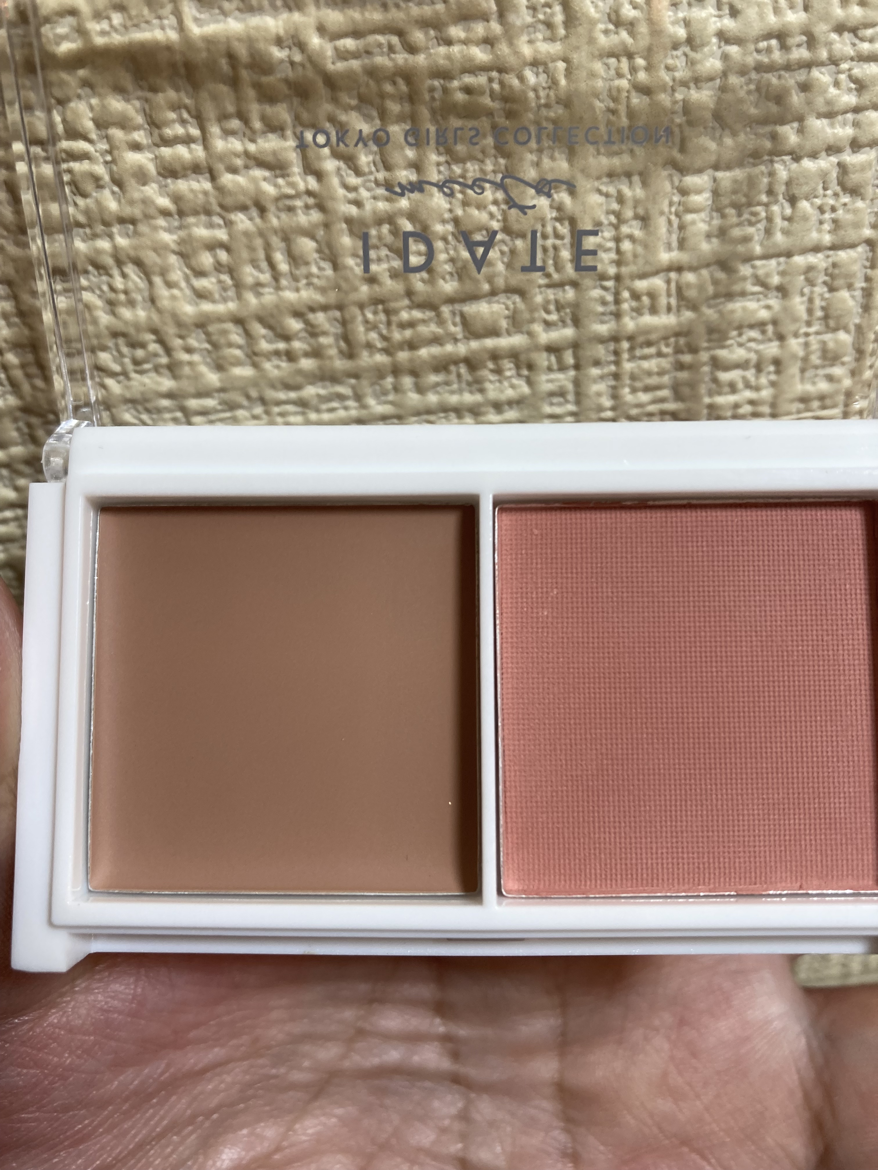 アイデイト ２色チーク 01/IDATE/ジェル・クリームチークを使ったクチコミ（3枚目）