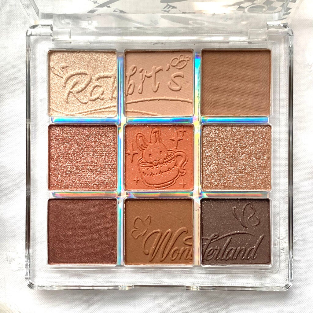 クォーツ 9色アイシャドウパレット(ドリームランドアイシャドウ)/ZEESEA/アイシャドウパレットを使ったクチコミ(5枚目)