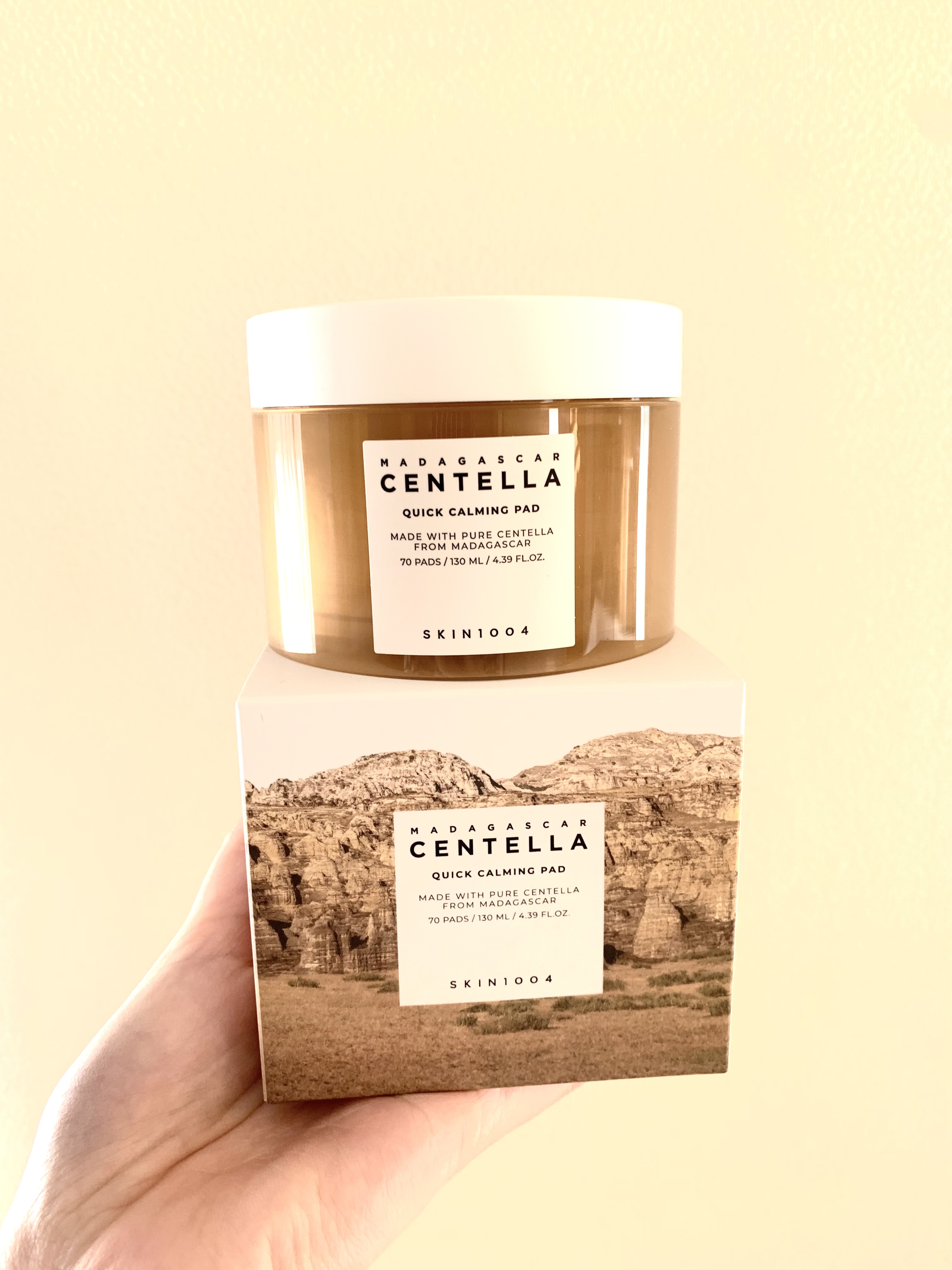 センテラ クイックカーミングパッド/SKIN1004/トナーパッドを使ったクチコミ（1枚目）