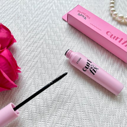 カールフィックスマスカラ ボリュームブラック/ETUDE/マスカラを使ったクチコミ(6枚目)