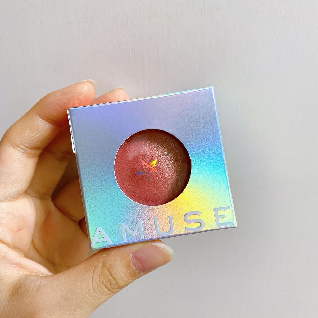 スパークリングゼリー/AMUSE/単色アイシャドウを使ったクチコミ(3枚目)