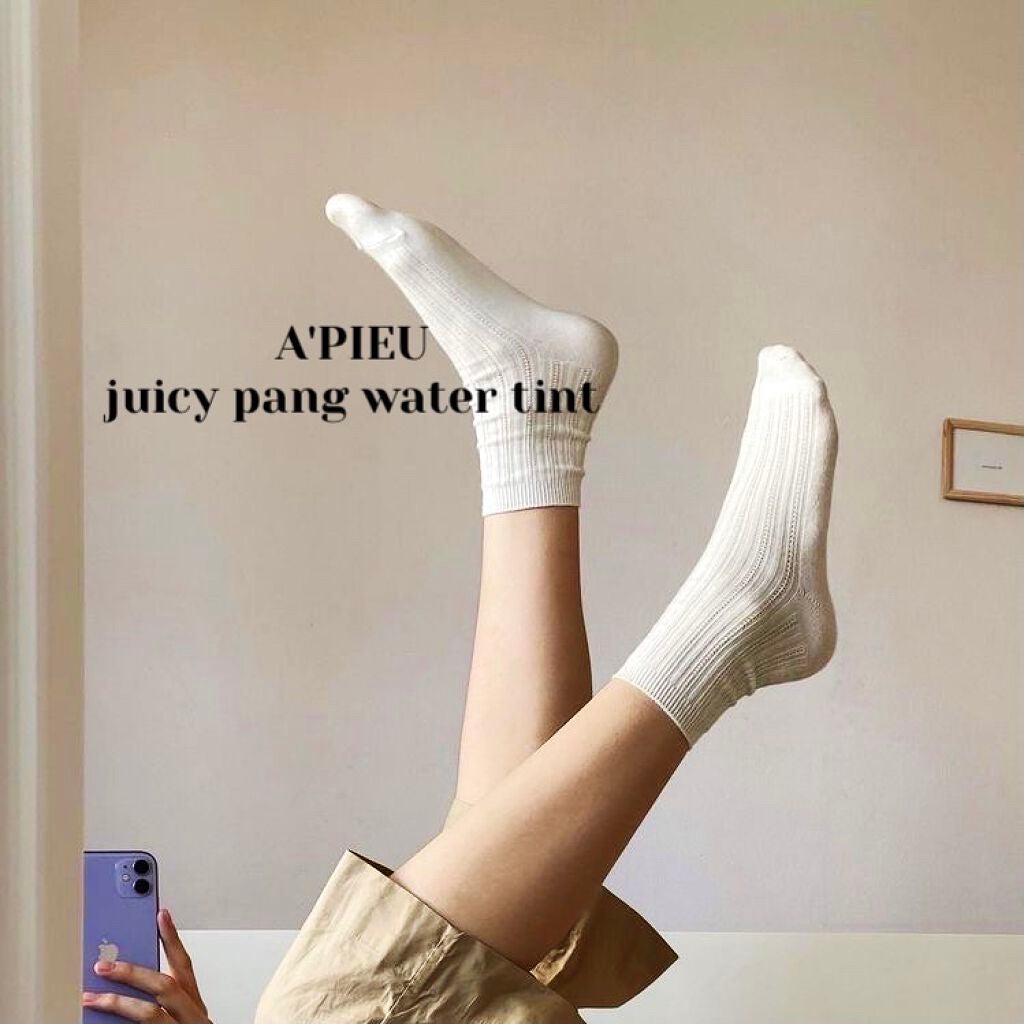 アピュー ジューシーパン ウォーターティント/A’pieu/リップティントを使ったクチコミ(1枚目)